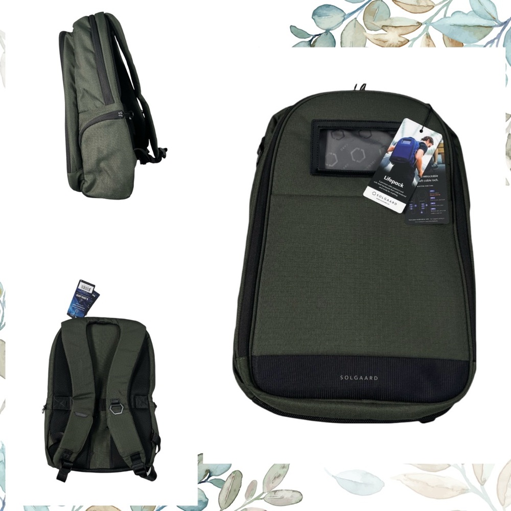 (SW-73) Solgaard Shore-Tex Lifepack Backpack In Granada Green